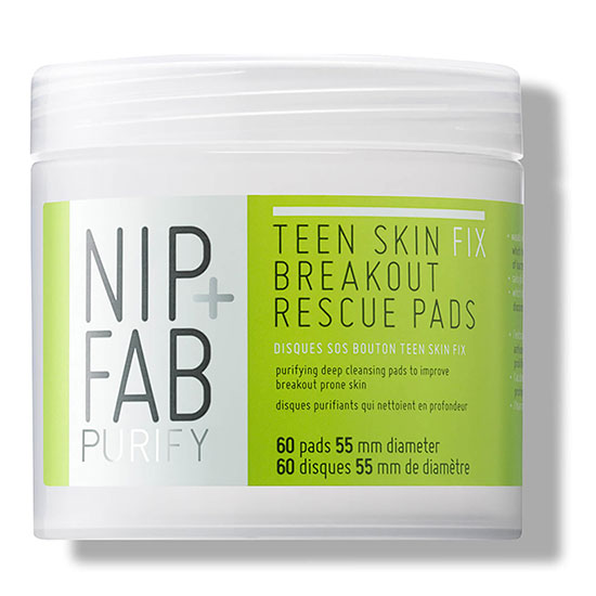 NIP+FAB Teen Skin Fix Breakout Rescue Pads