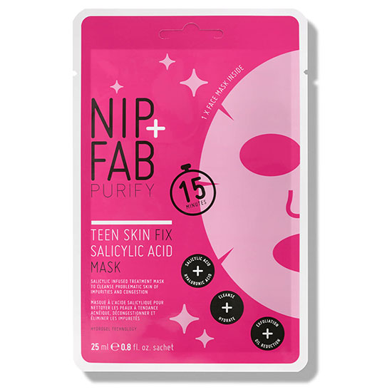 NIP+FAB Teen Skin Fix Salicylic Acid Sheet Mask