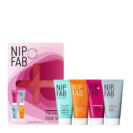 NIP+FAB The Fab Four Deluxe Gift Set