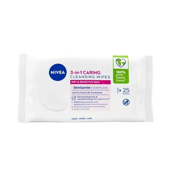 Nivea 3-in-1 Caring Cleansing Wipes
