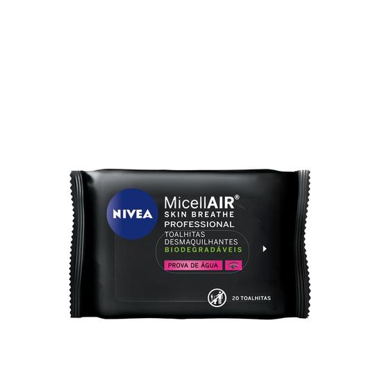 Nivea 3-In-1 Professional Makeup Remover Wipes x20