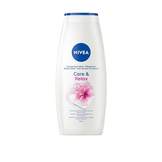Nivea Care & Relax Caring Foam Bath 750ml