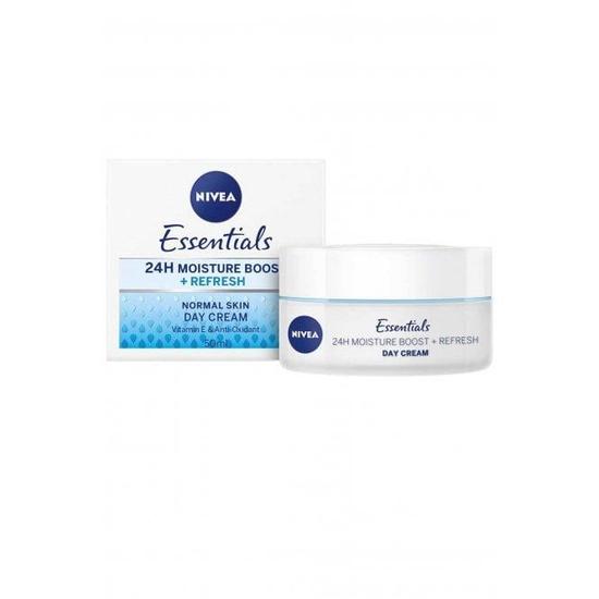 Nivea Essentials 24h Moisture Boost Cream Normal Skin SPF 15 50ml