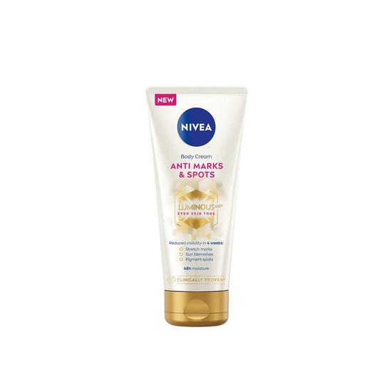 Nivea Luminous 630 Anti-Stretch Mark & Dark Spots Body Cream 200ml