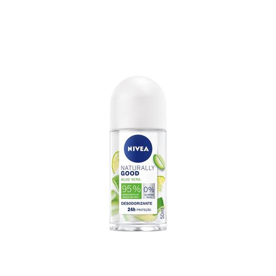 Nivea Naturally Good Bio Aloe Vera Deodorant Roll-On 50ml