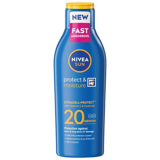 Nivea Protect & Moisture SPF 20 Lotion
