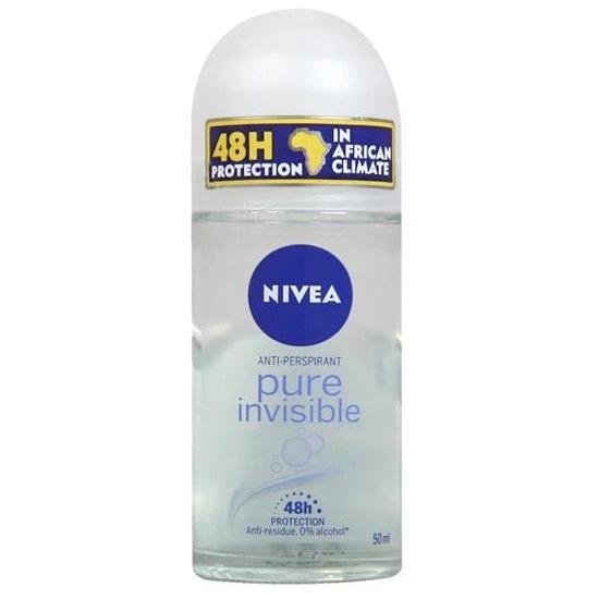 Nivea Pure Invisible Deodorant Roll On 50ml