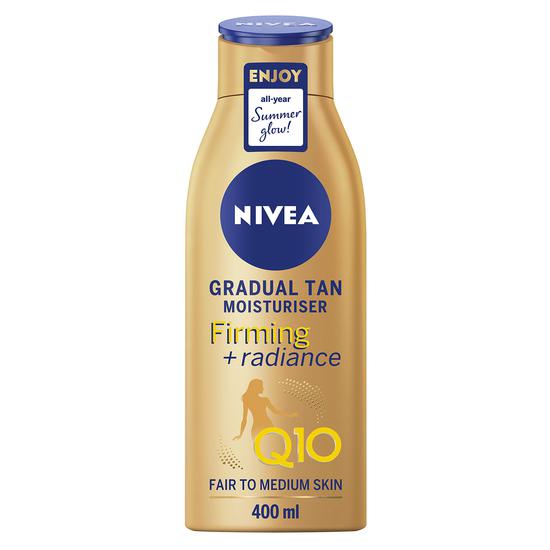 Nivea Q10 Gradual Tan Body Moisturiser Fair To Medium 400ml