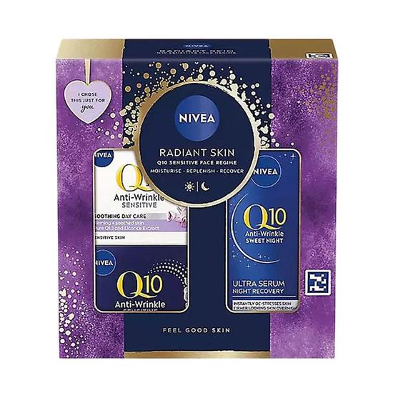 Nivea Radiant Skin Q10 Sensitive Face Regime Gift Set