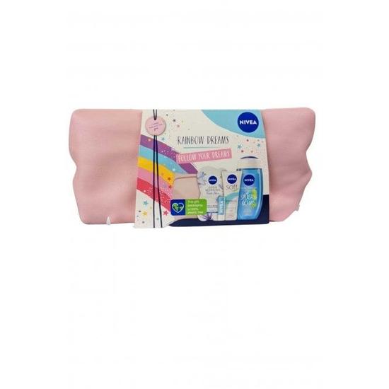 Nivea Skin Care Rainbow Dreams-Soft Moisturise Cream 75m Shower Gel , Lip Balm