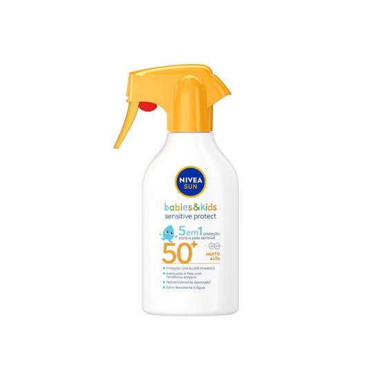 Nivea Sun Babies & Kids Sensitive Protect 5-In-1 Spray SPF 50+ 270ml