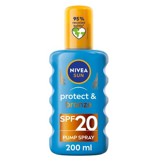 Nivea Sun Care Protect & Bronze SPF 20 Spray