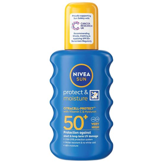 Nivea Sun Care Protect & Moisture SPF 50+ Spray