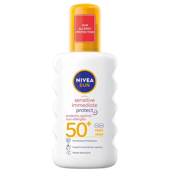 Nivea Sun Care Sensitive Allergy Protect SPF 50+ Spray