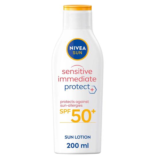 Nivea Sun Care Sensitive Allergy Protect Sun Cream Lotion SPF 50+