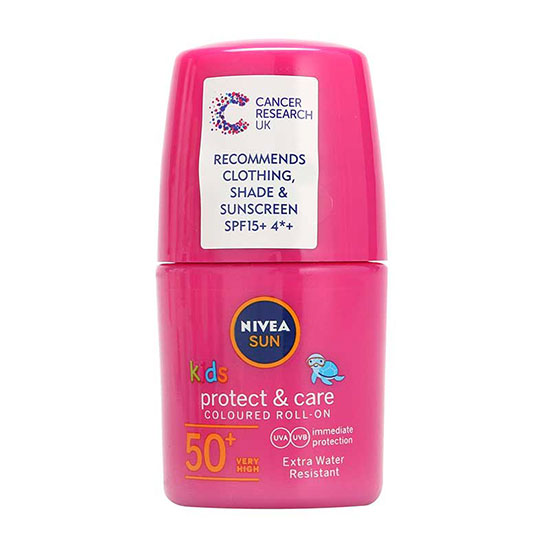 Nivea Kids Roll On SPF50 Pink
