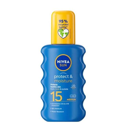 Nivea Sun Protect & Moisture Medium Spray 15 SPF 200ml