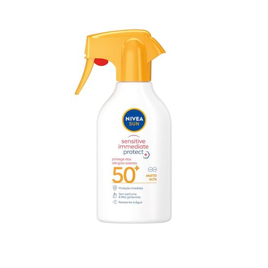 Nivea Sun Sensitive Immediate Protect+ Sunscreen Spray SPF 50+ 270ml