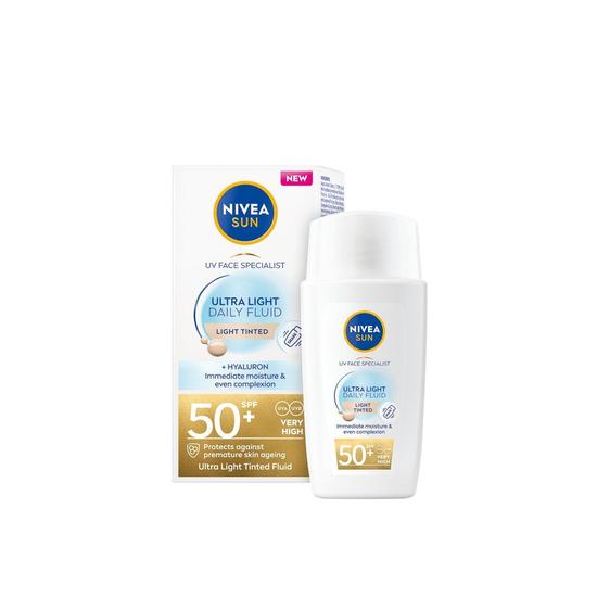 Nivea Sun UV Face Specialist Ultra Light Daily Fluid SPF 50+ Light 40ml