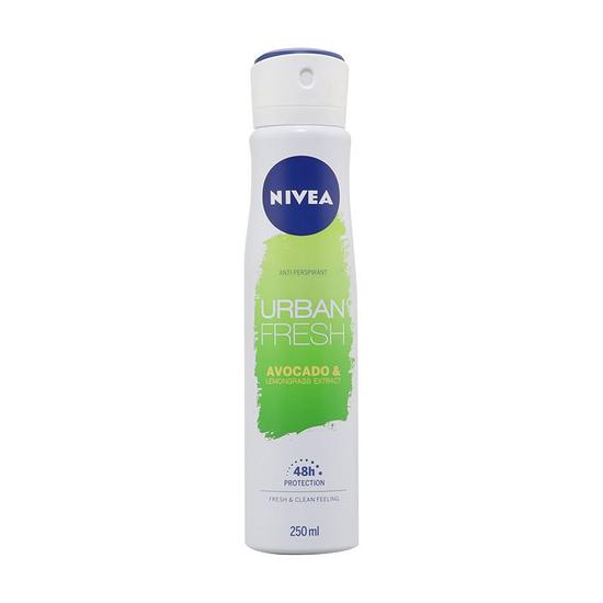 Nivea Urban Fresh Avocado & Lemongrass Deodorant 250ml
