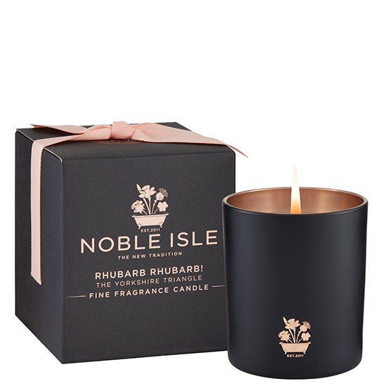 Noble Isle Limited Home Fragrance Rhubarb Rhubarb! Fine Fragrance Candle 200g