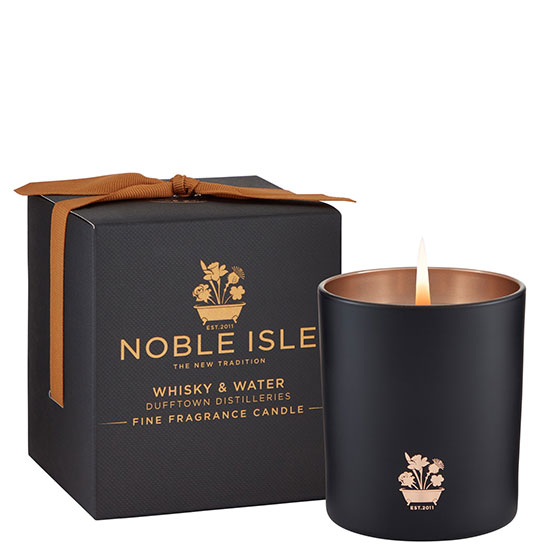 Noble Isle Limited Whiskey & Water Fine Fragrance Candle 200g