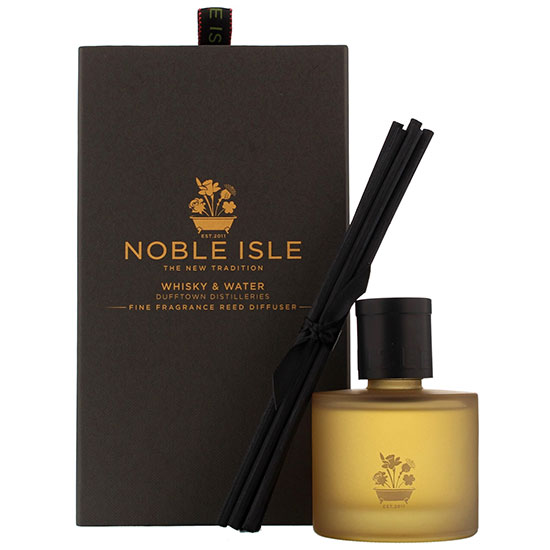 Noble Isle Limited Home Fragrance Whisky & Water Scented Reed Diffuser 100ml
