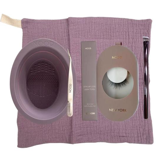 NOOD The Effortless Lash System Lashes, Lash Brush, Lash Tool, Lash Bath & Lash Cloth Classic No. 21