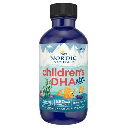 Nordic Naturals Children's DHA Xtra 880mg Berry Punch 60ml
