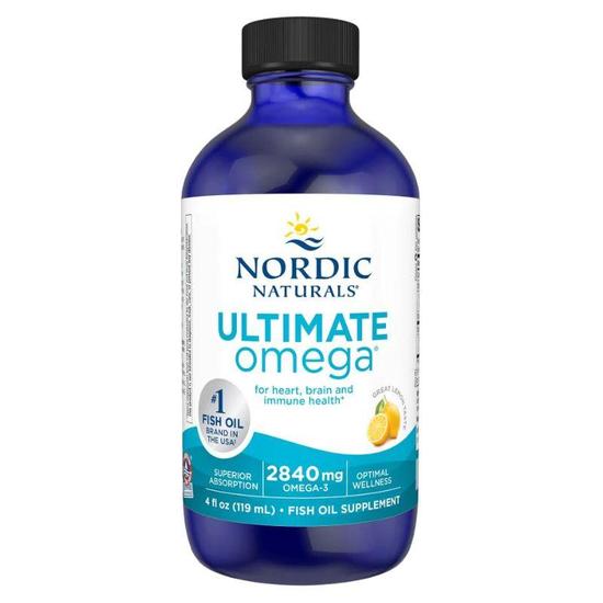 Nordic Naturals Ultimate Omega 2840mg Lemon 119ml