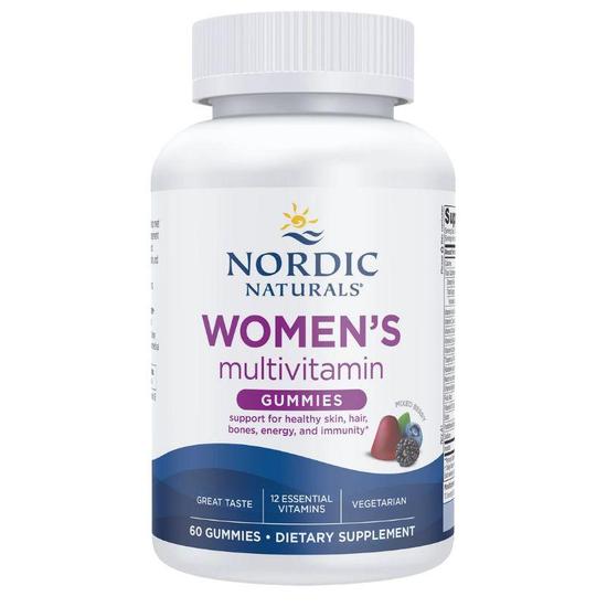 Nordic Naturals Women's Multivitamin Mixed Berry Gummies 60 Gummies