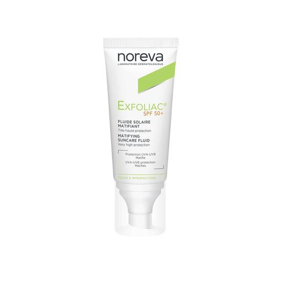 Noreva Exfoliac Matifying Suncare Fluid SPF 50+ 40ml