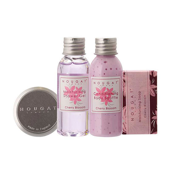 Nougat London Essentials Mini Travel Set Cherry Blossom