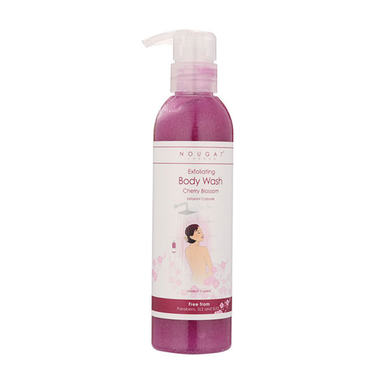Nougat London Exfoliating Body Wash Cherry Blossom 250ml