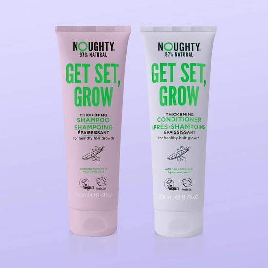 Noughty Hair Care Noughty Hair Get Set Grow Shampoo & Conditioner Duo
