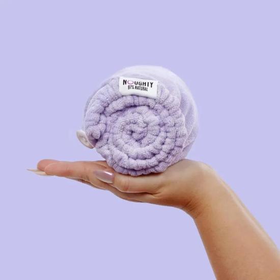 Noughty Hair Care Noughty Hair Microfibre Hair Towel The Purple One