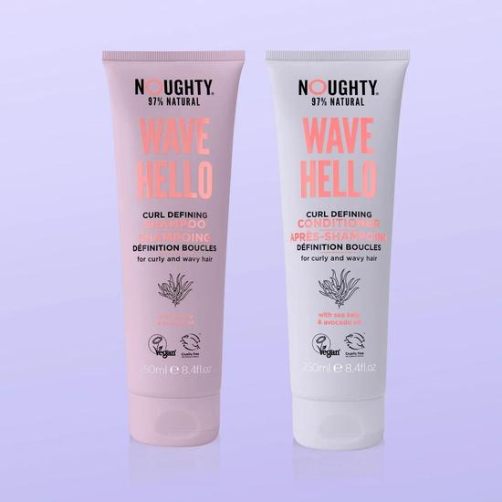 Noughty Hair Care Noughty Hair Wave Hello Shampoo & Conditioner Duo