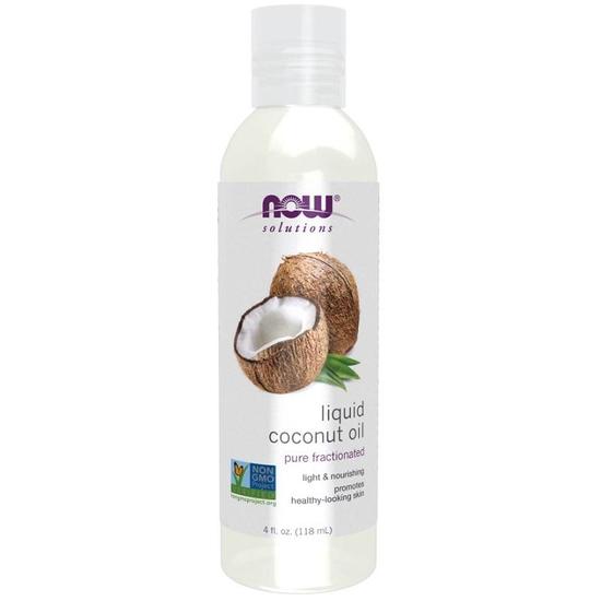 NOW Foods Coconut Oil Liquid Pure Fractionated 118ml