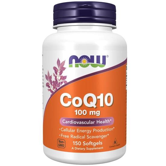 NOW Foods CoQ10 100mg Softgels