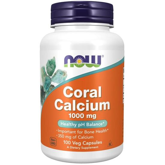 NOW Foods Coral Calcium 1000mg Capsules