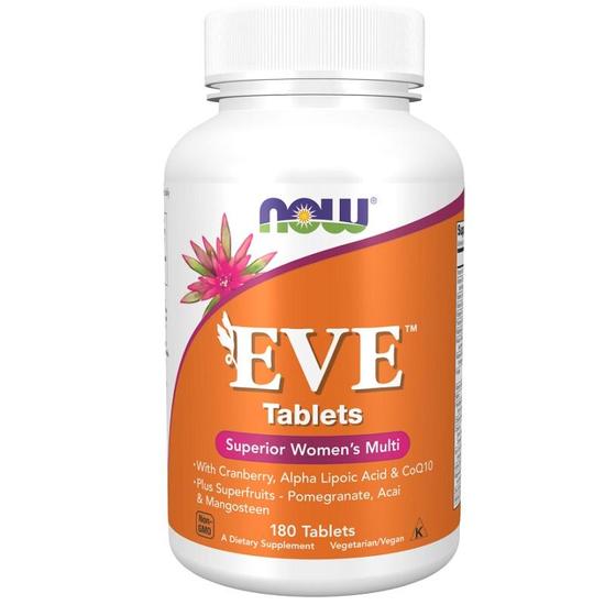 NOW Foods Eve Women's Multiple Vitamin Tablets 180 Tablets