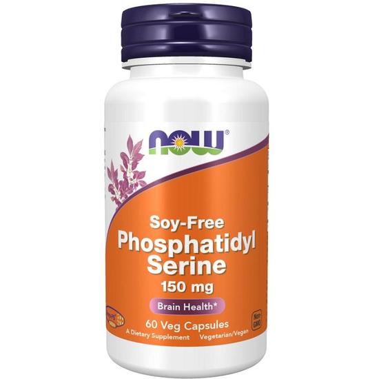 NOW Foods Phosphatidyl Serine 150mg Capsules 60 Capsules