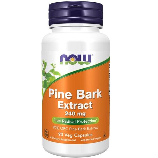 NOW Foods Pine Bark Extract 240mg Capsules 90 Capsules