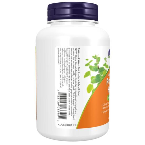 NOW Foods Prostate Health Clinical Strength Softgels 90 Softgels