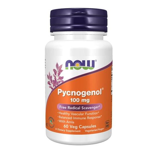 NOW Foods Pycnogenol 100mg Capsules