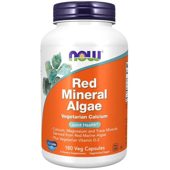 NOW Foods Red Mineral Algae Capsules