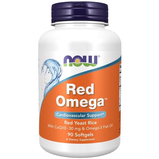 NOW Foods Red Omega Red Yeast Rice Softgels