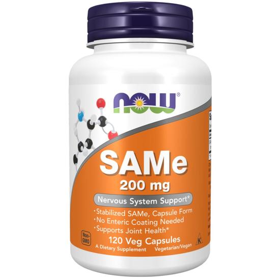 NOW Foods SAMe 200mg Capsules