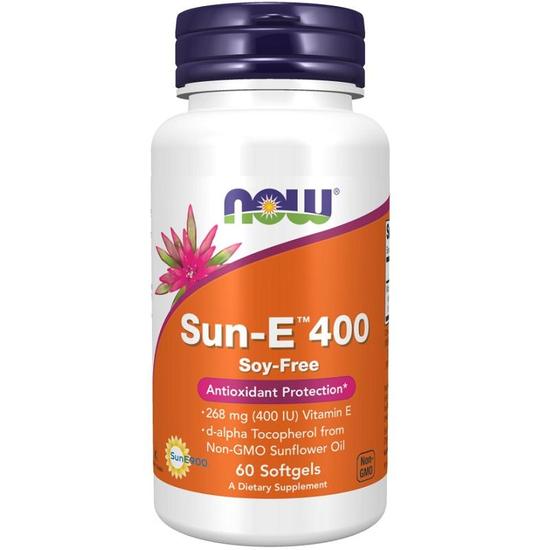 NOW Foods Sun-E 400iu Softgels 60 Softgels