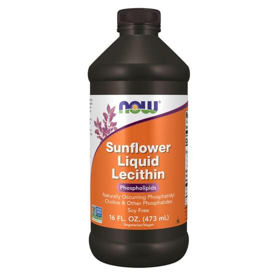 NOW Foods Sunflower Lecithin Liquid 473ml